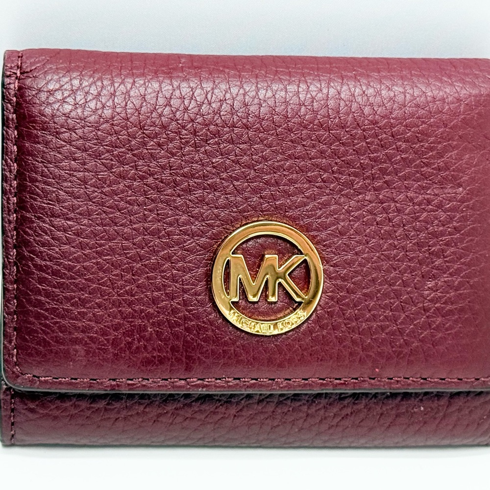 Michael Kors Burgundy Leather Wallet